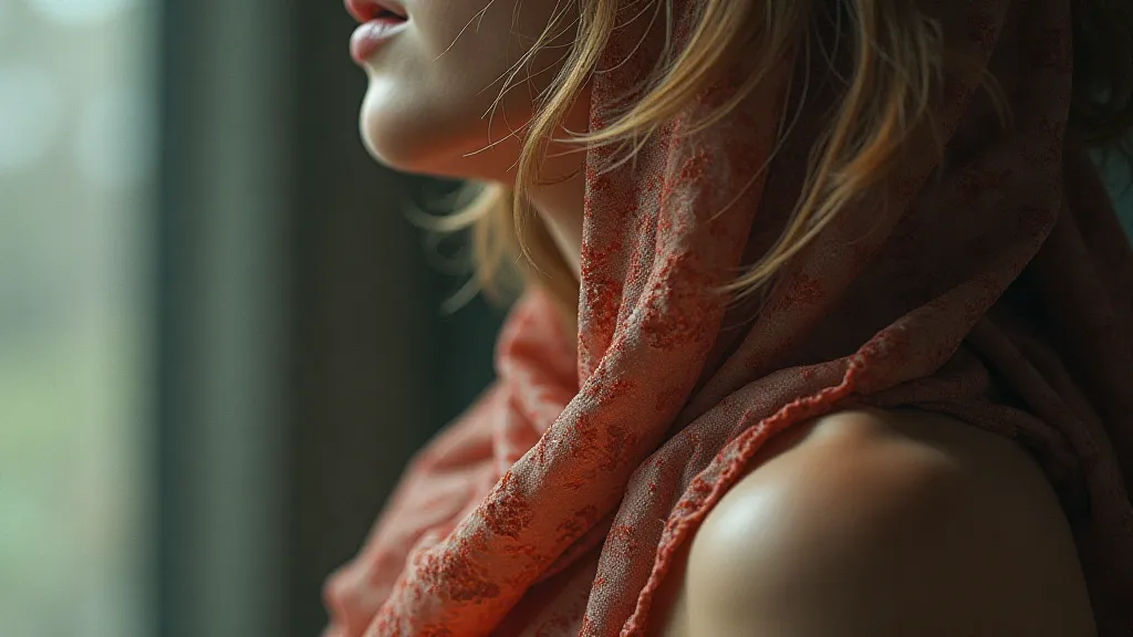 Close-up of a colorized dress showing fabric texture and dye color.